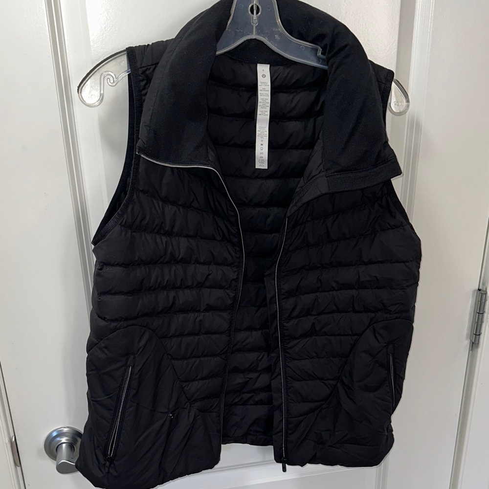 Lululemon Athletica Quilted Black Vest
